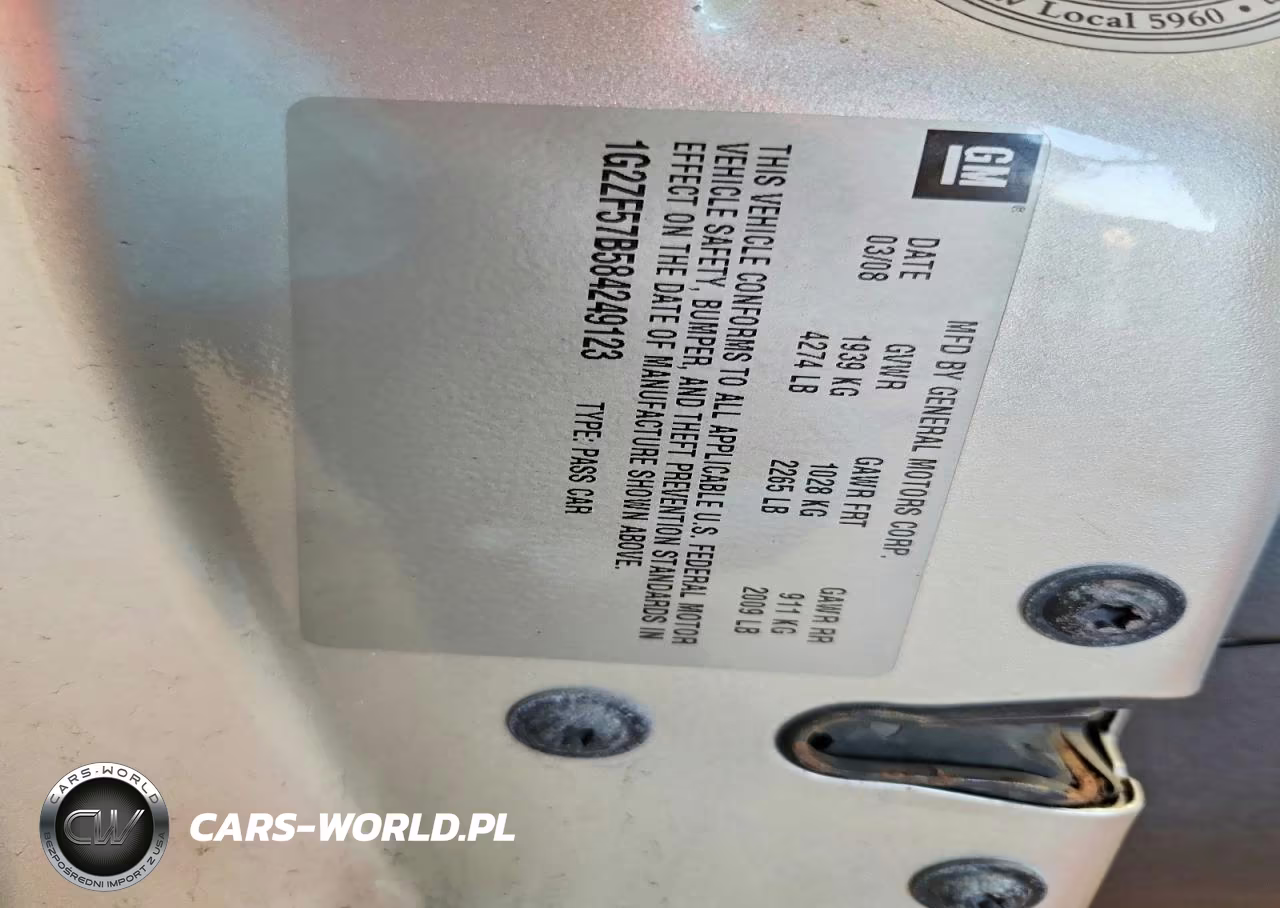 2008 Pontiac G6 Value Leader VIN:1G2ZF57B584249123 - 13