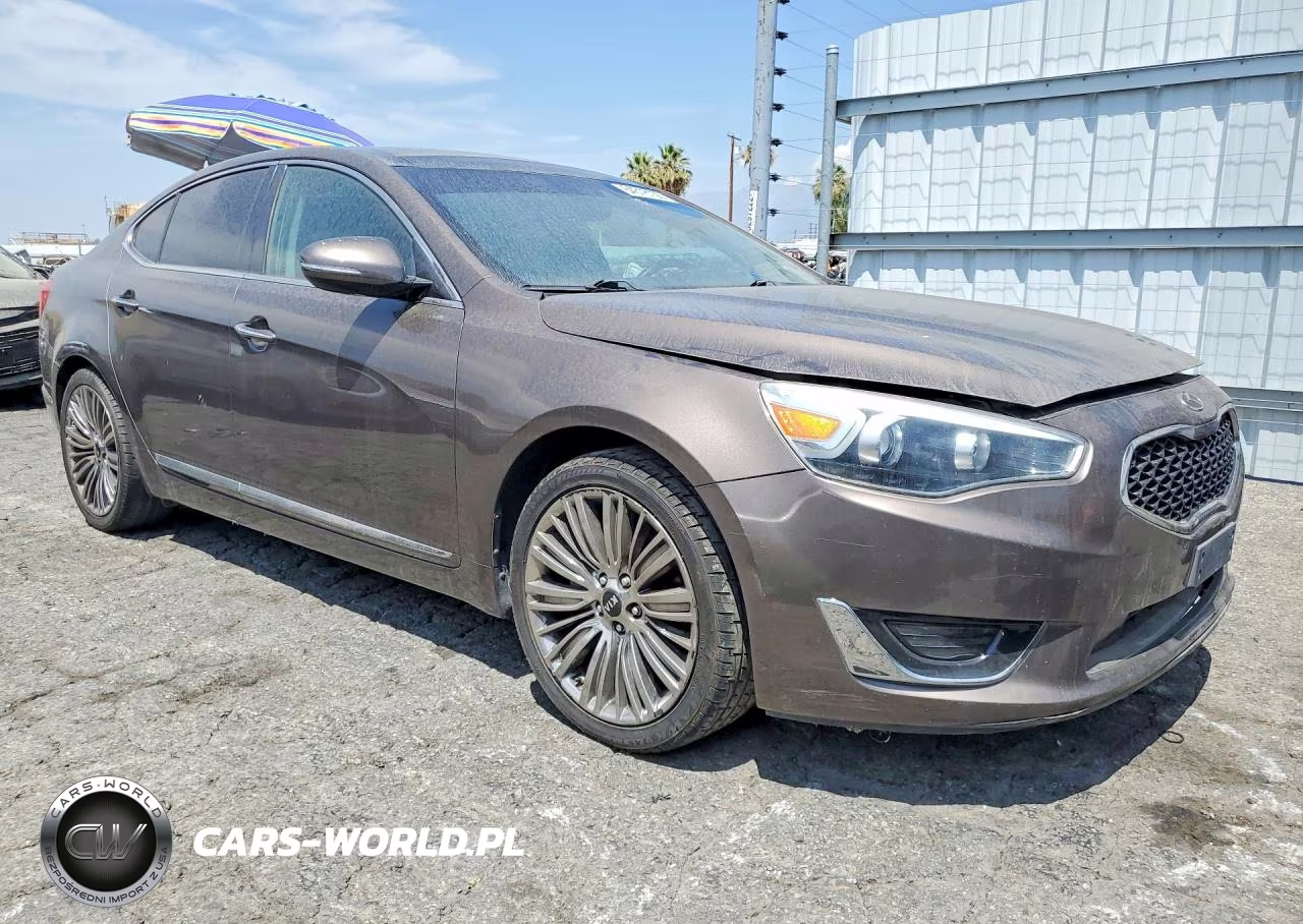 2014 Kia Cadenza Premium VIN:KNALN4D7XE5147981 - 4