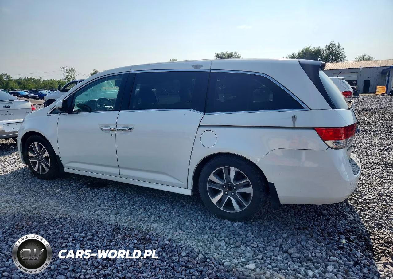 2014 Honda Odyssey Touring VIN:5FNRL5H98EB023419 - 2