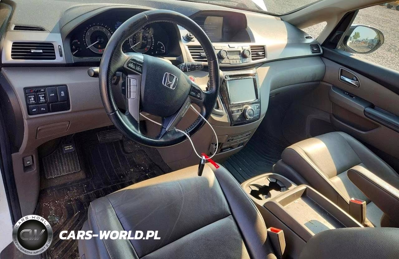 2014 Honda Odyssey Touring VIN:5FNRL5H98EB023419 - 8