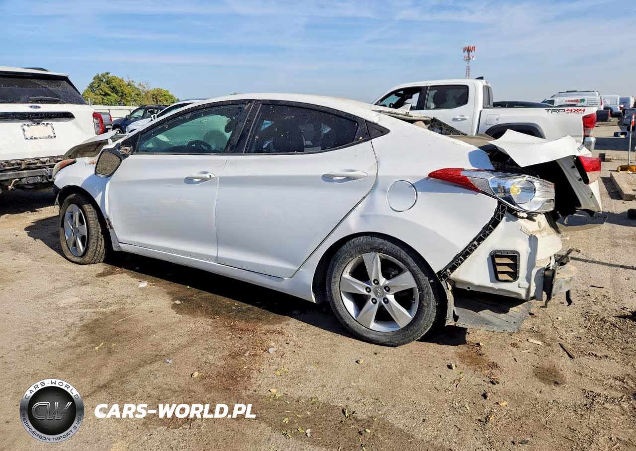 2013 Hyundai Elantra Gls VIN:5NPDH4AE2DH435400 - 2