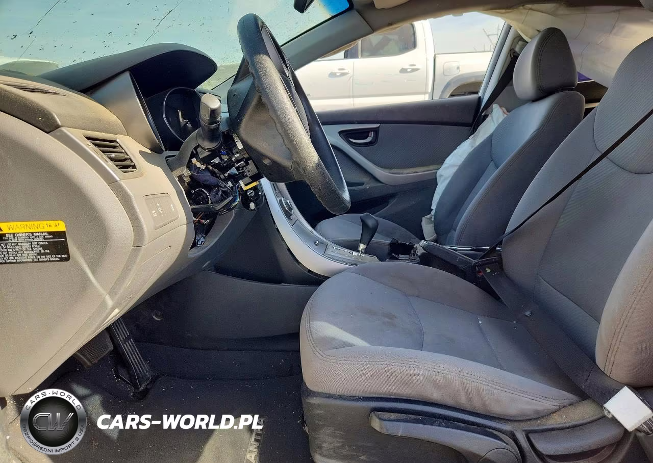 2013 Hyundai Elantra Gls VIN:5NPDH4AE2DH435400 - 7