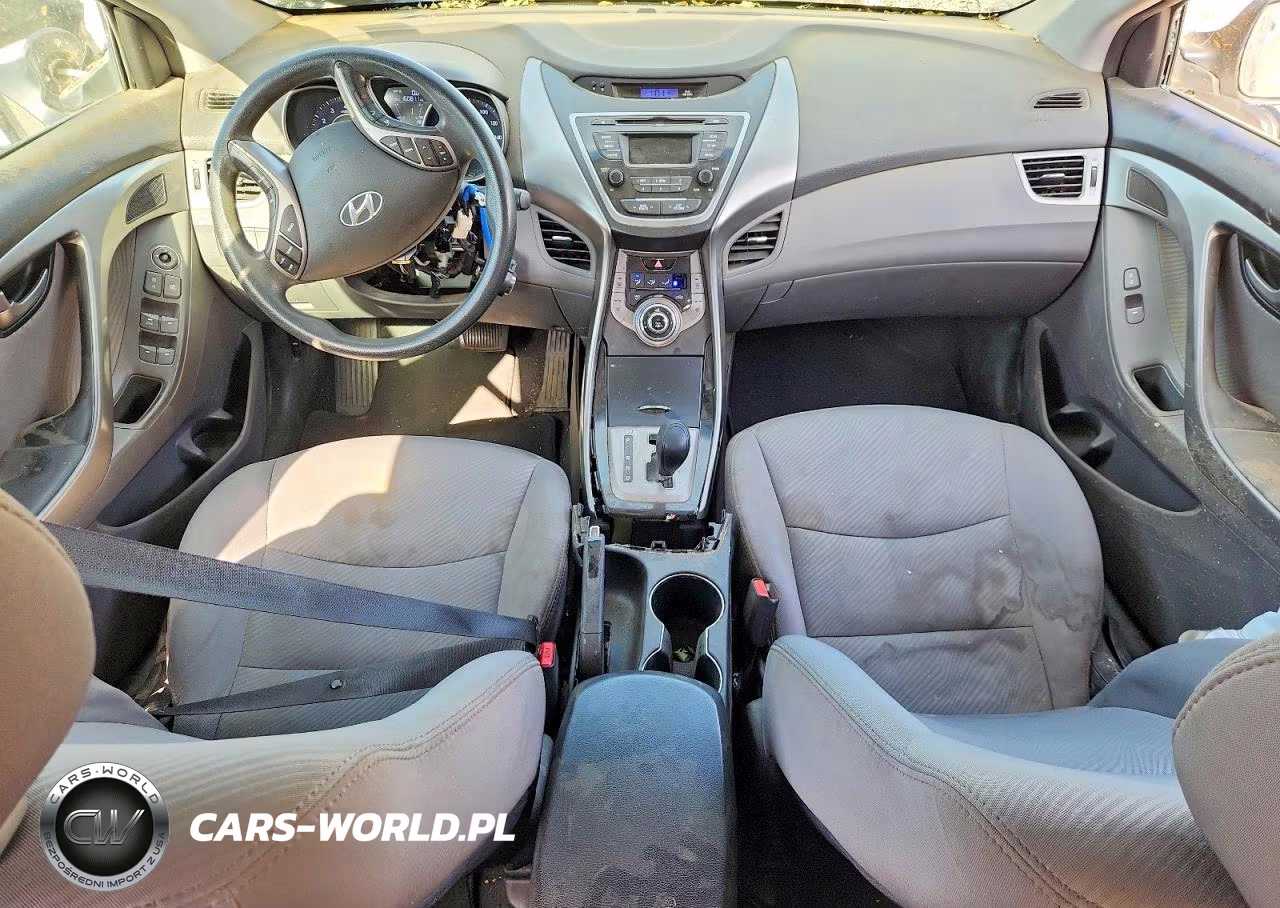 2013 Hyundai Elantra Gls VIN:5NPDH4AE2DH435400 - 8