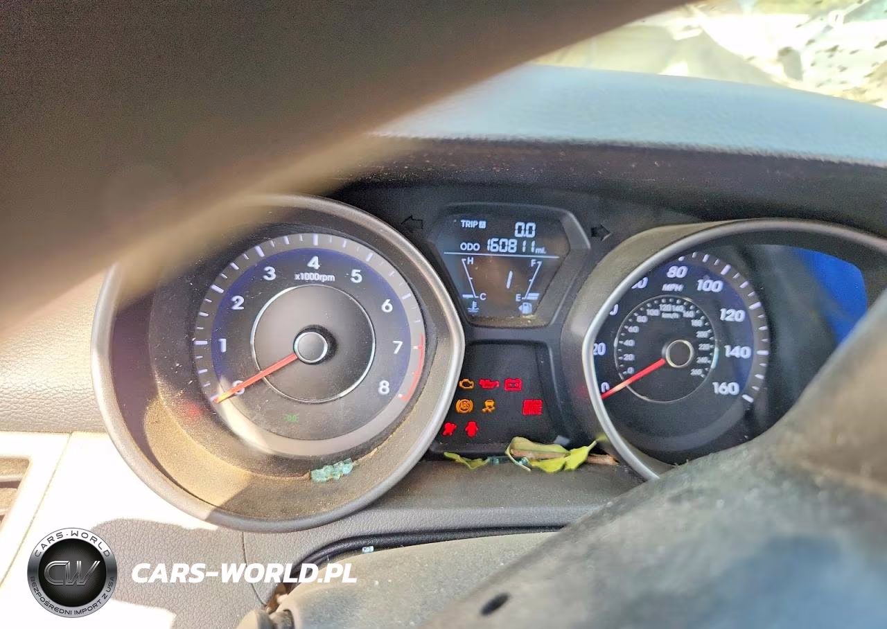 2013 Hyundai Elantra Gls VIN:5NPDH4AE2DH435400 - 9