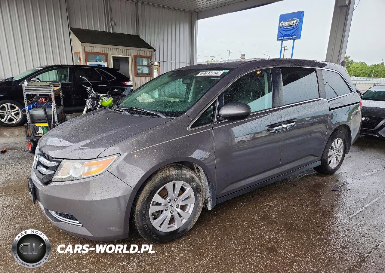 2016 Honda Odyssey Exl VIN:5FNRL5H6XGB106522 - 1