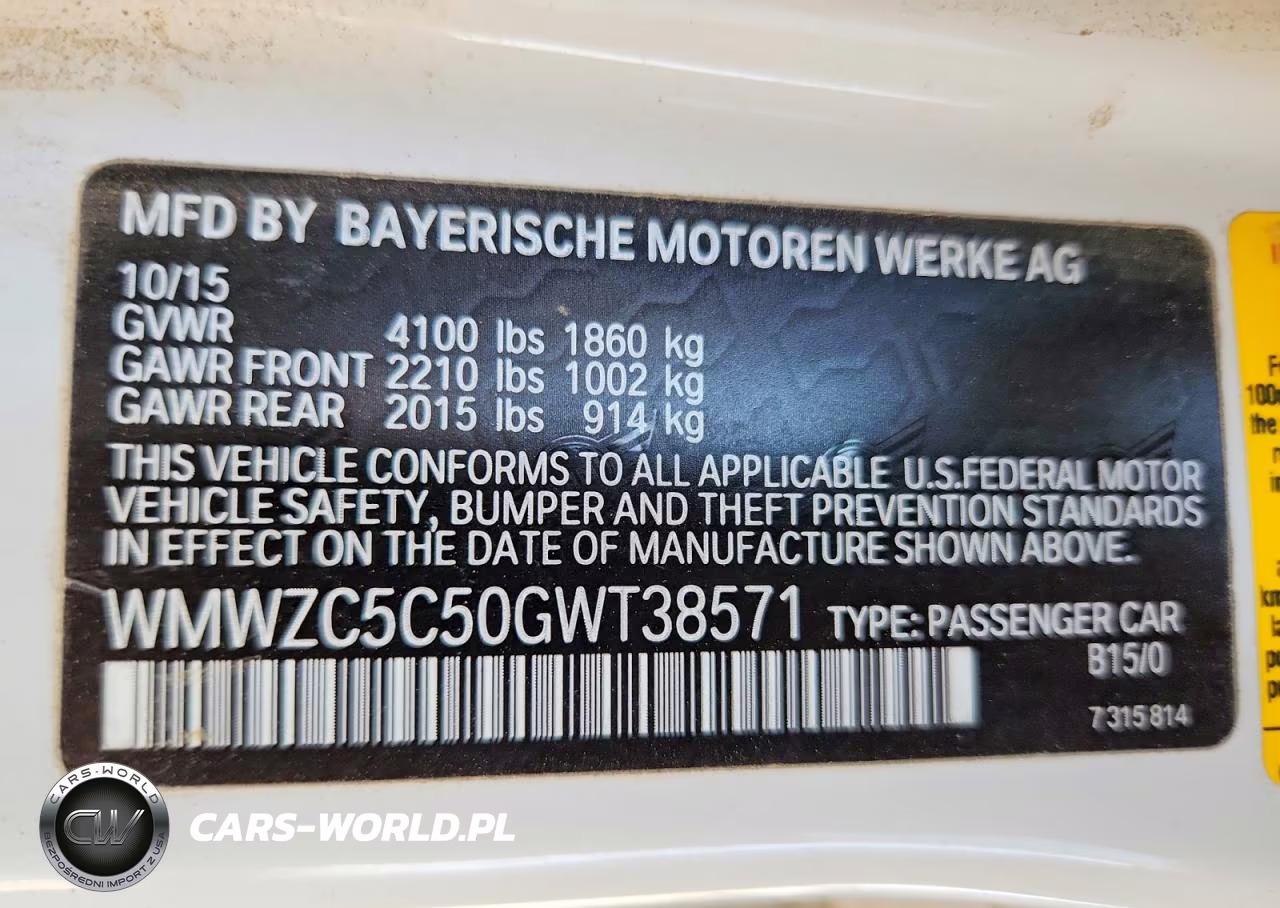 2016 Mini Cooper S Countryman VIN:WMWZC5C50GWT38571 - 12