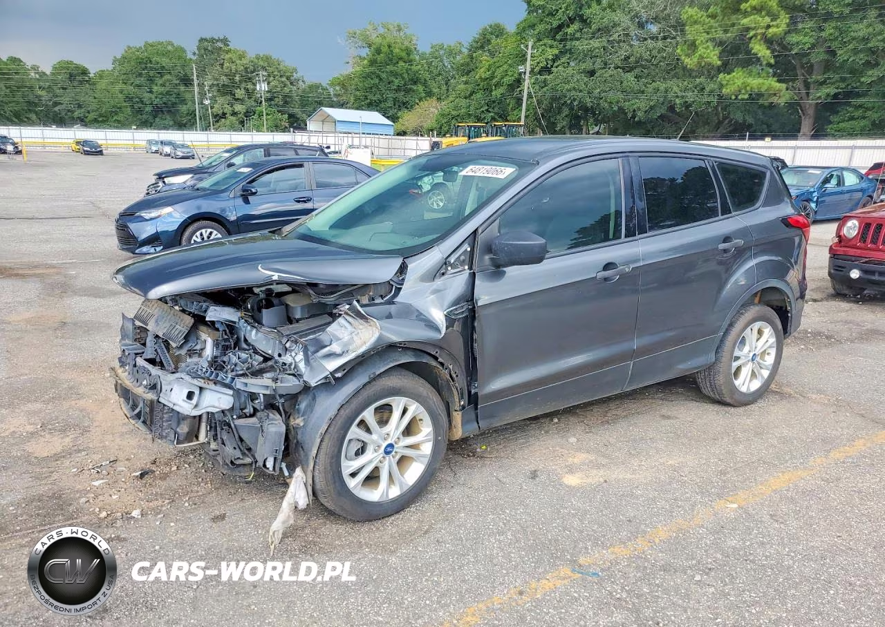 2019 Ford Escape S VIN:1FMCU0F72KUA88224 - 1