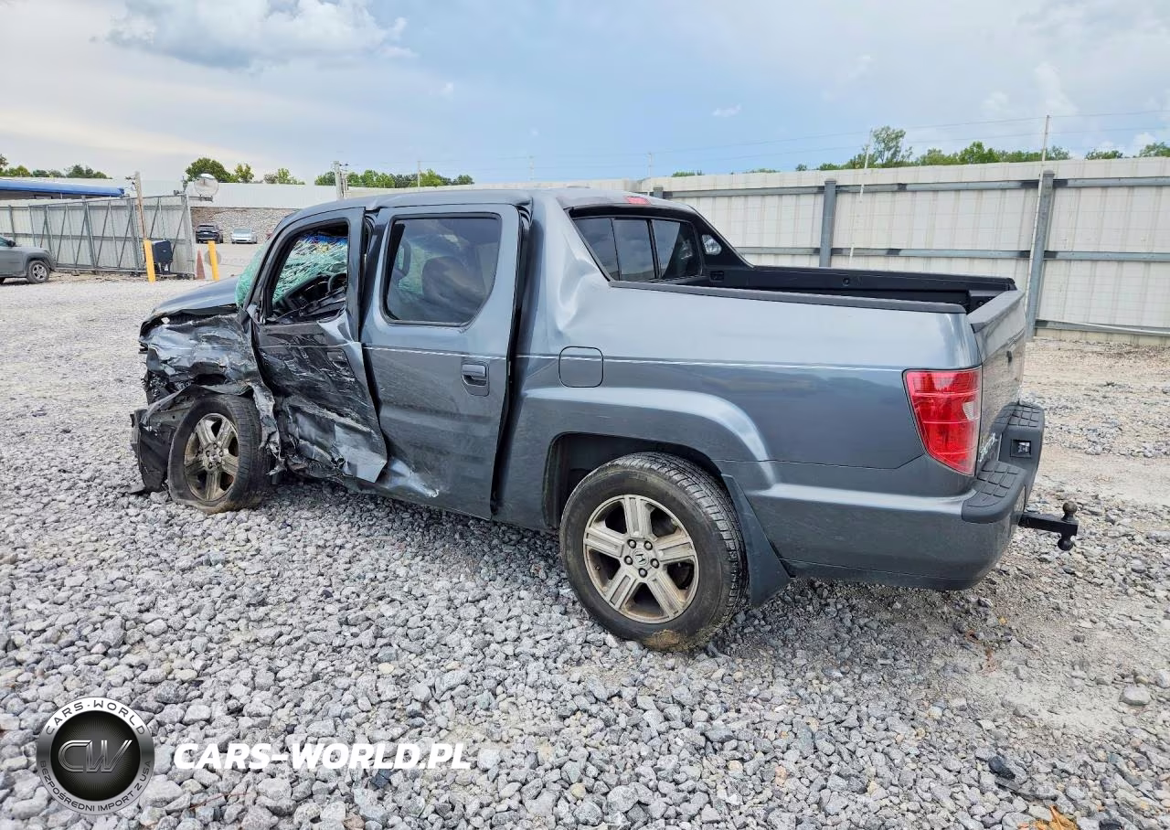 2010 Honda Ridgeline Rtl VIN:5FPYK1F50AB001410 - 2