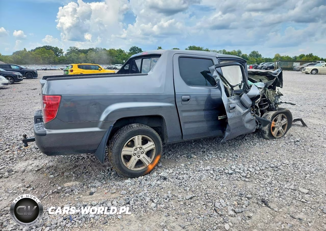 2010 Honda Ridgeline Rtl VIN:5FPYK1F50AB001410 - 3
