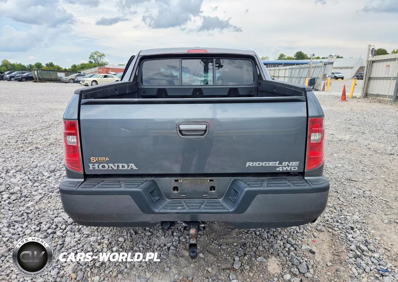2010 Honda Ridgeline Rtl VIN:5FPYK1F50AB001410 - 6