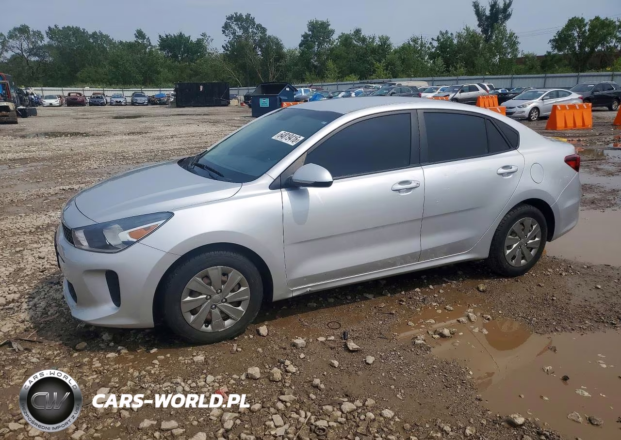 2020 Kia Rio Lx VIN:3KPA24ADXLE319456 - 1