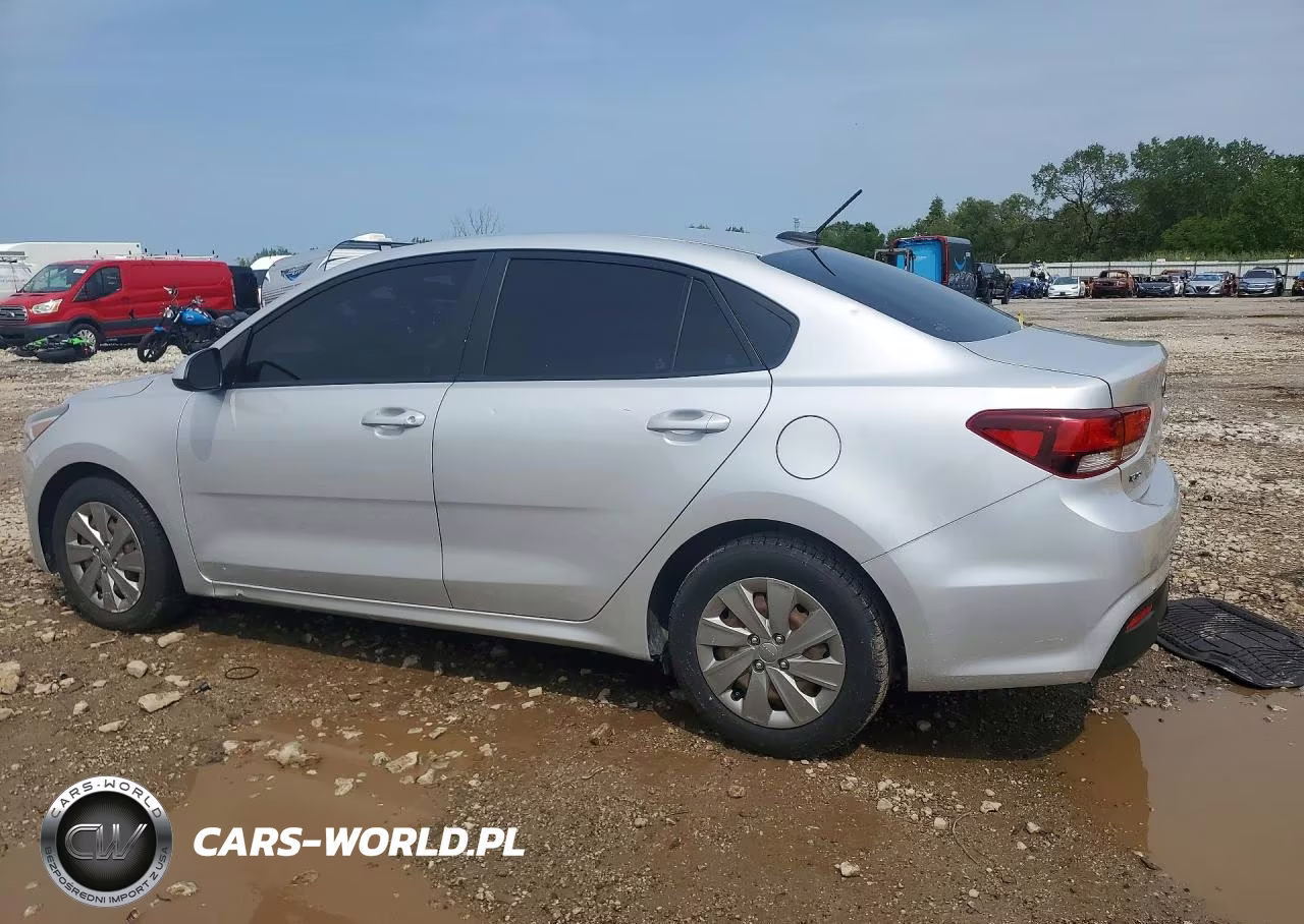 2020 Kia Rio Lx VIN:3KPA24ADXLE319456 - 2