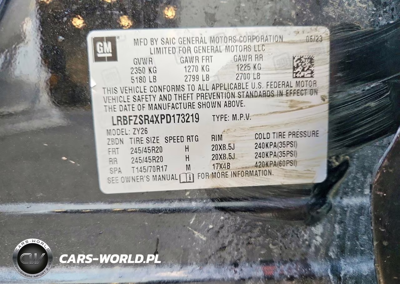 2023 Buick Envision Avenir VIN:LRBFZSR4XPD173219 - 13