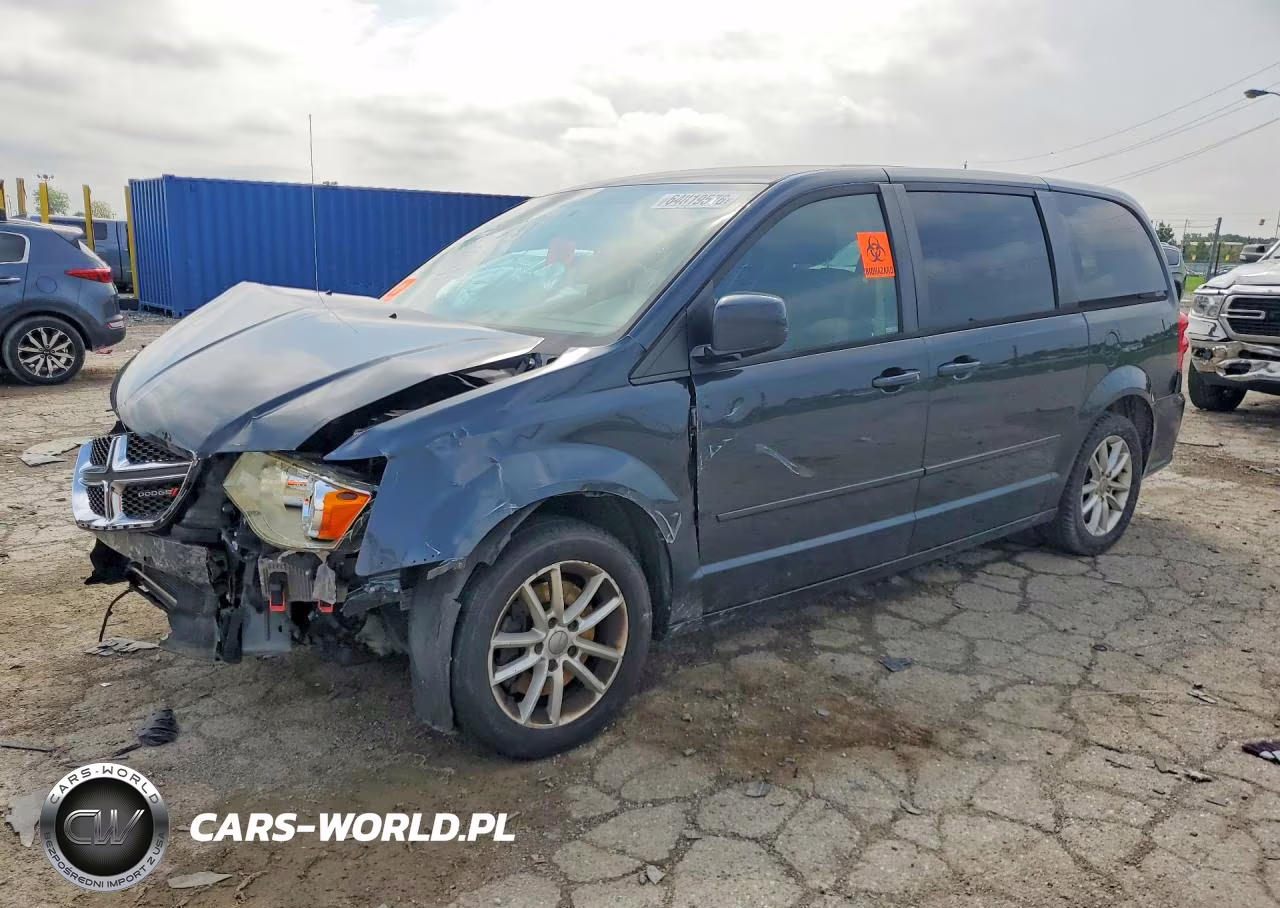 2013 Dodge Grand Caravan Sxt VIN:2C4RDGCG2DR749326 - 1