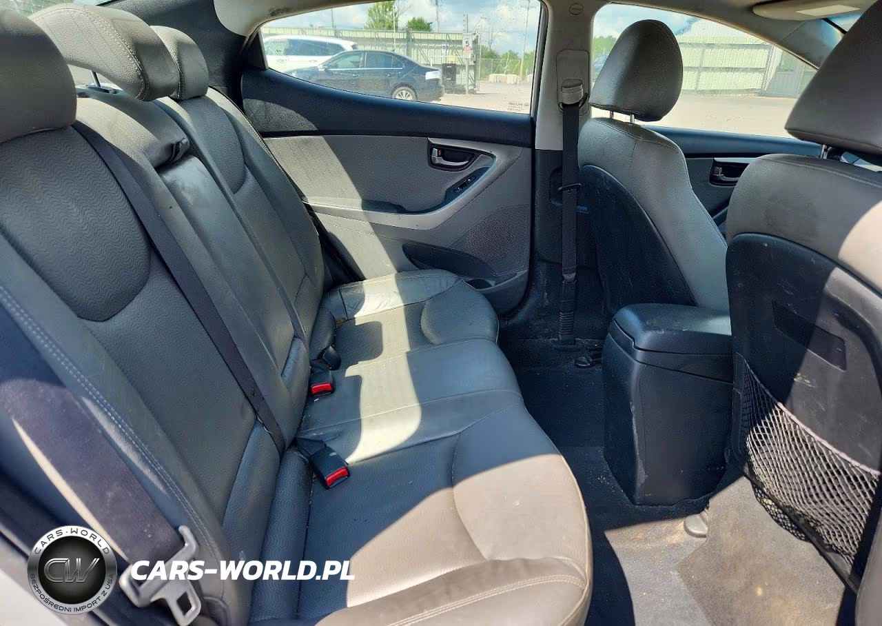 2013 Hyundai Elantra Limited VIN:KMHDH4AE0DU842178 - 10