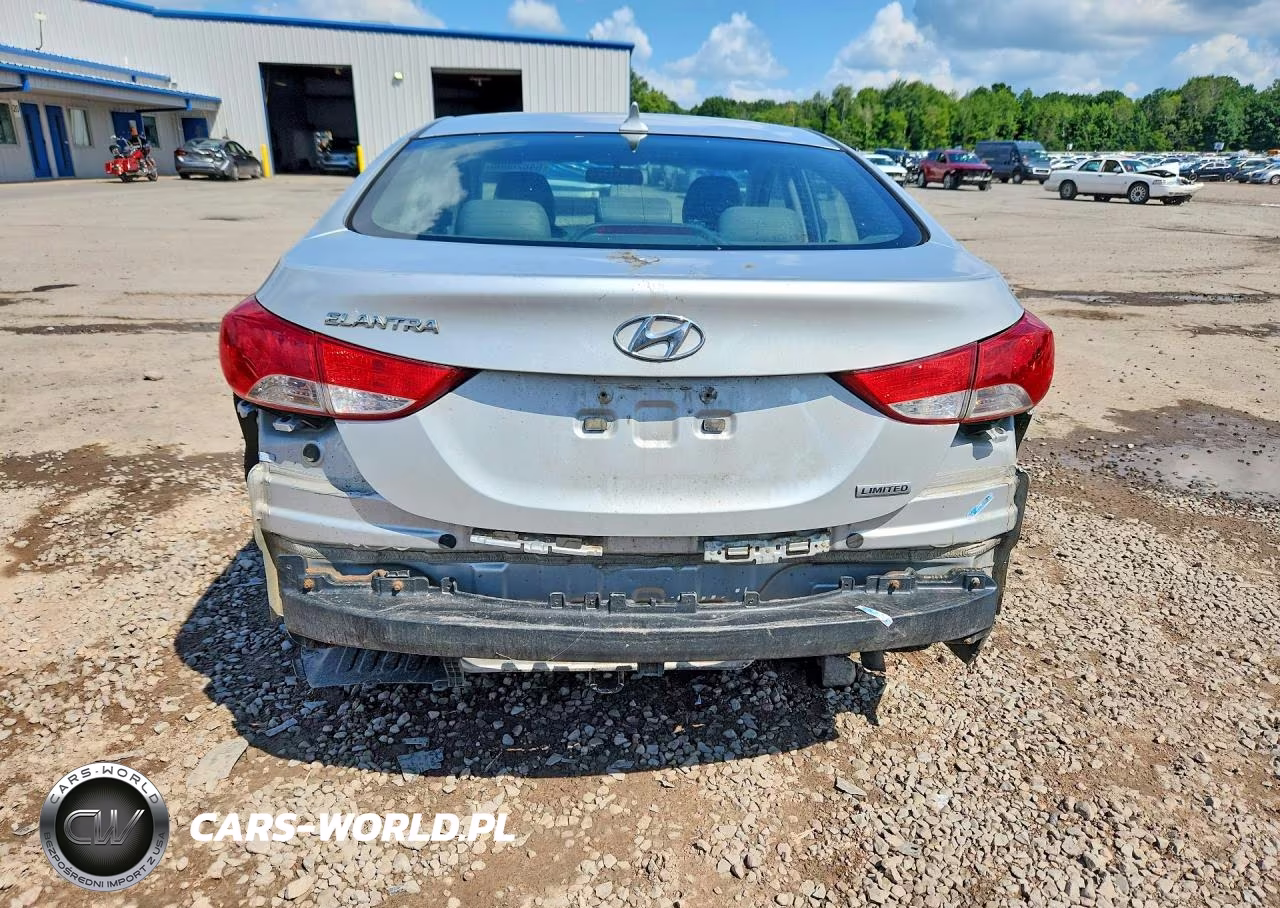 2013 Hyundai Elantra Limited VIN:KMHDH4AE0DU842178 - 6