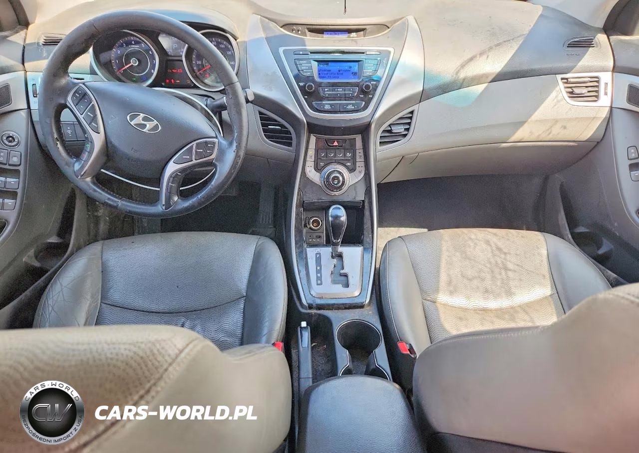 2013 Hyundai Elantra Limited VIN:KMHDH4AE0DU842178 - 8