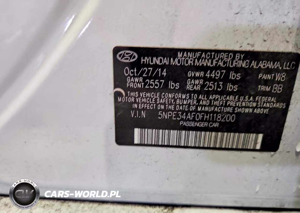 2015 Hyundai Sonata Limited VIN:5NPE34AF0FH118200 - 12