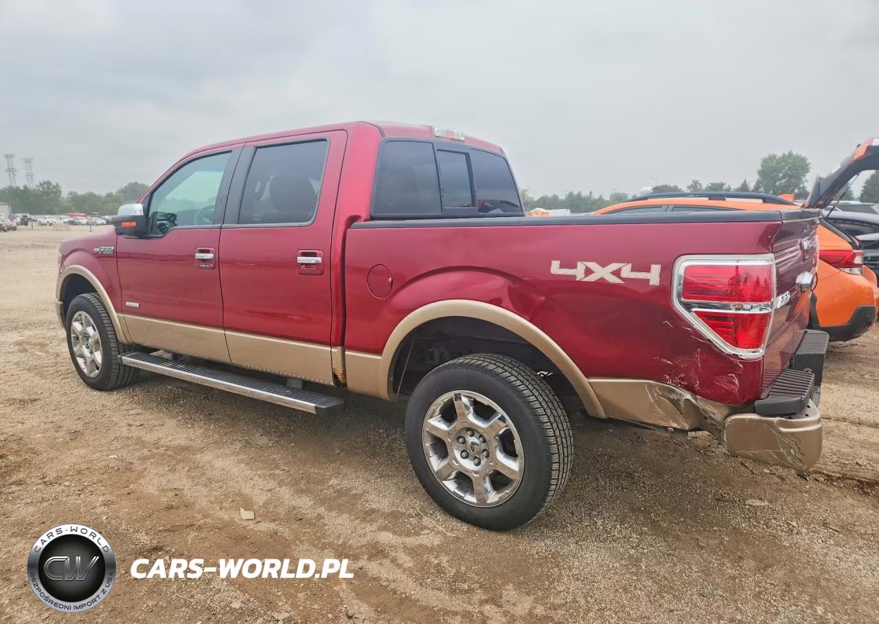 2013 Ford F150 Supercrew VIN:1FTFW1ET8DKG00776 - 2