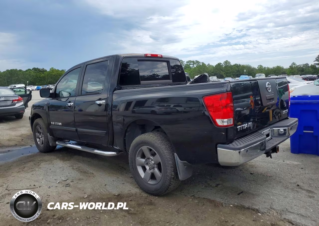 2005 Nissan Titan Xe VIN:1N6BA07B65N536892 - 2