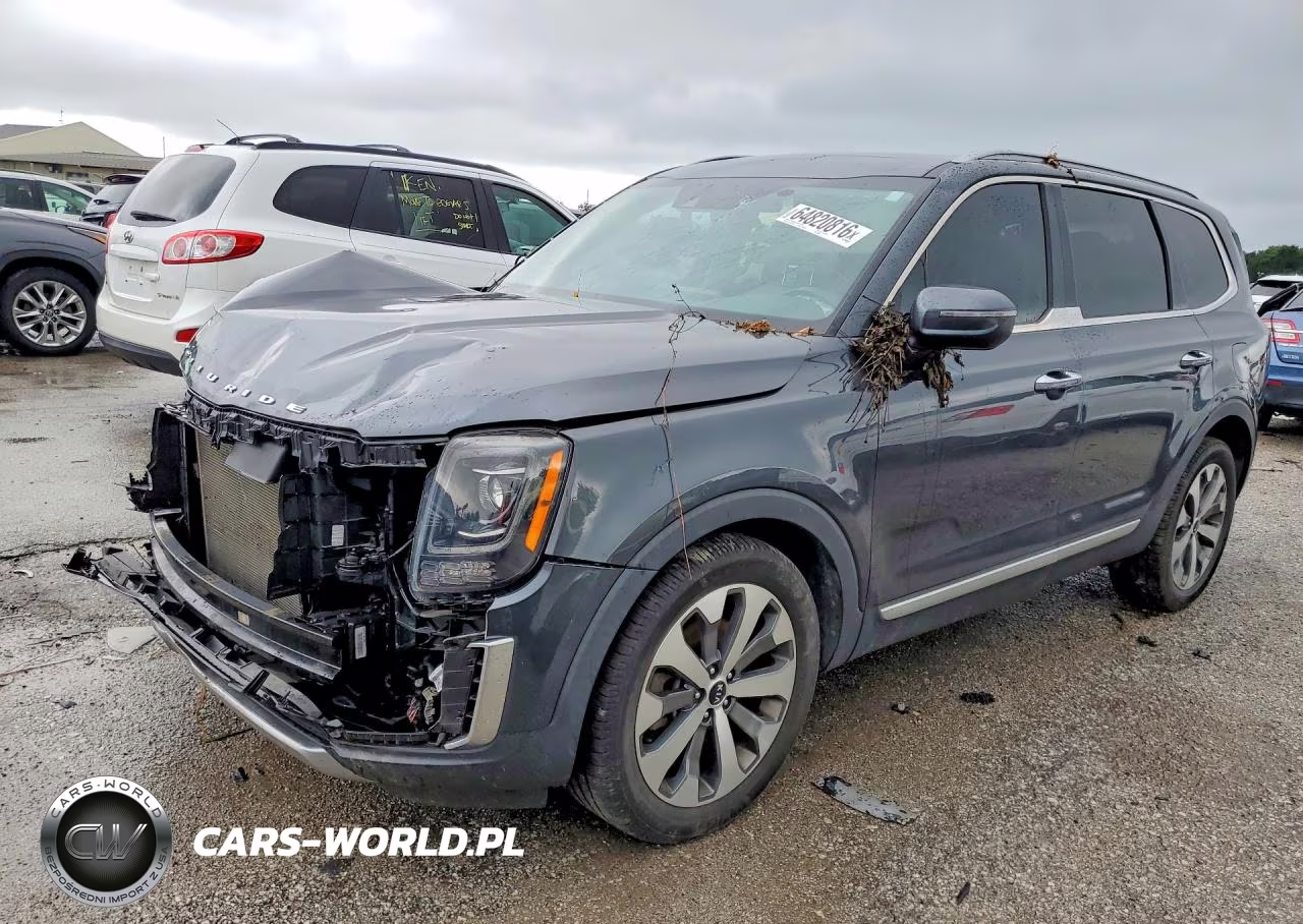 2021 Kia Telluride S VIN:5XYP6DHC2MG109045 - 1