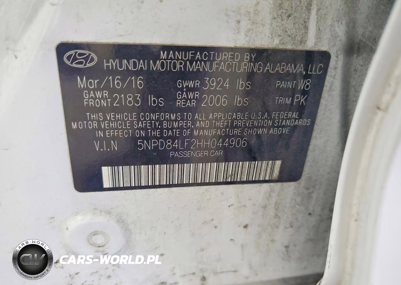 2017 Hyundai Elantra Se VIN:5NPD84LF2HH044906 - 12