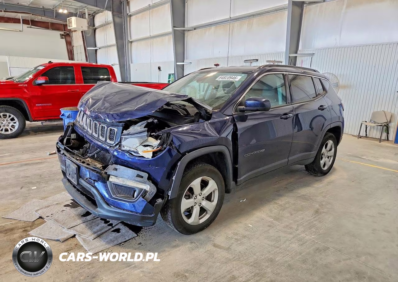 2021 Jeep Compass Latitude VIN:3C4NJDBB8MT509075 - 1
