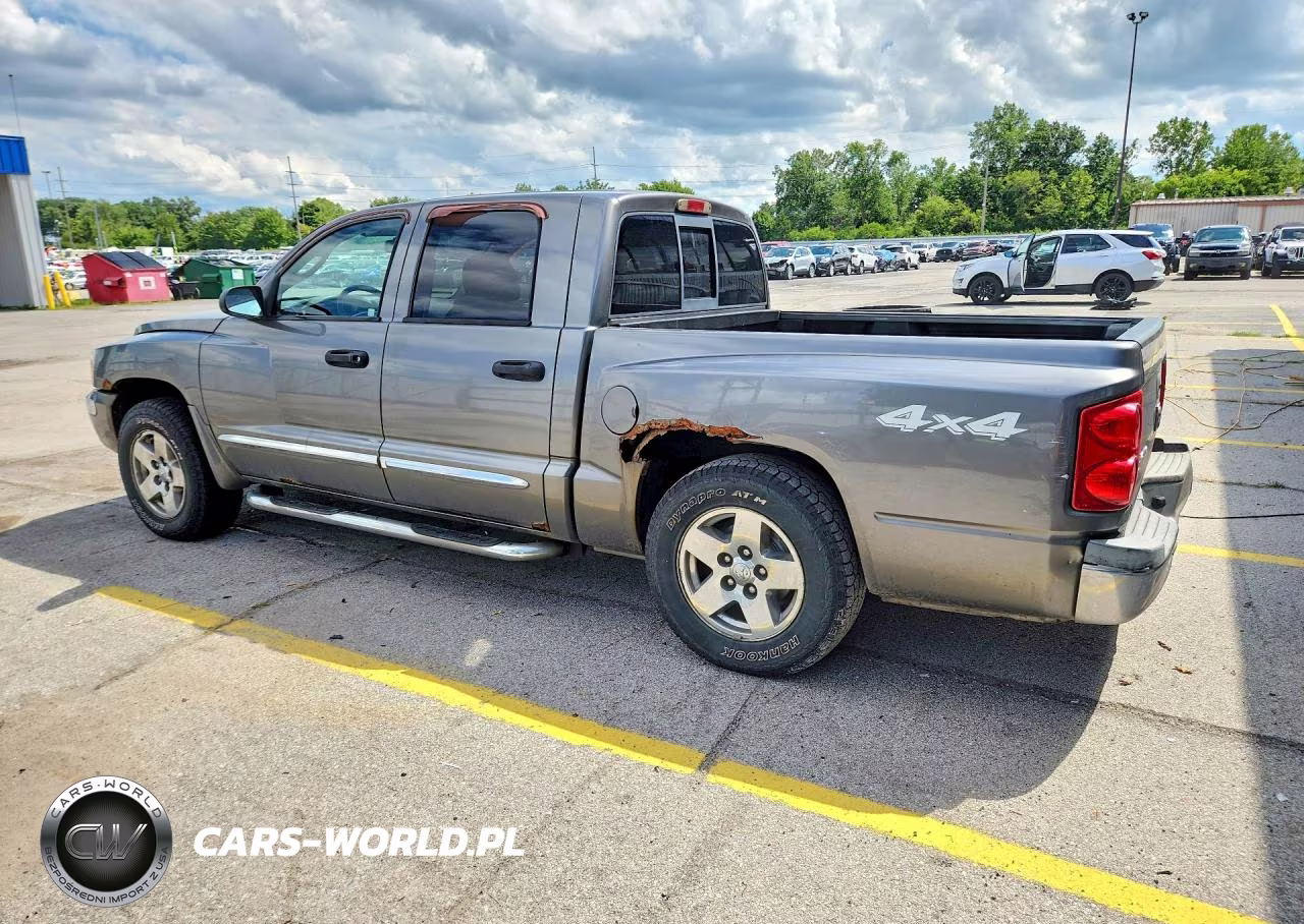 2005 Dodge Dakota Quad Laramie VIN:1D7HW58N85S204660 - 2