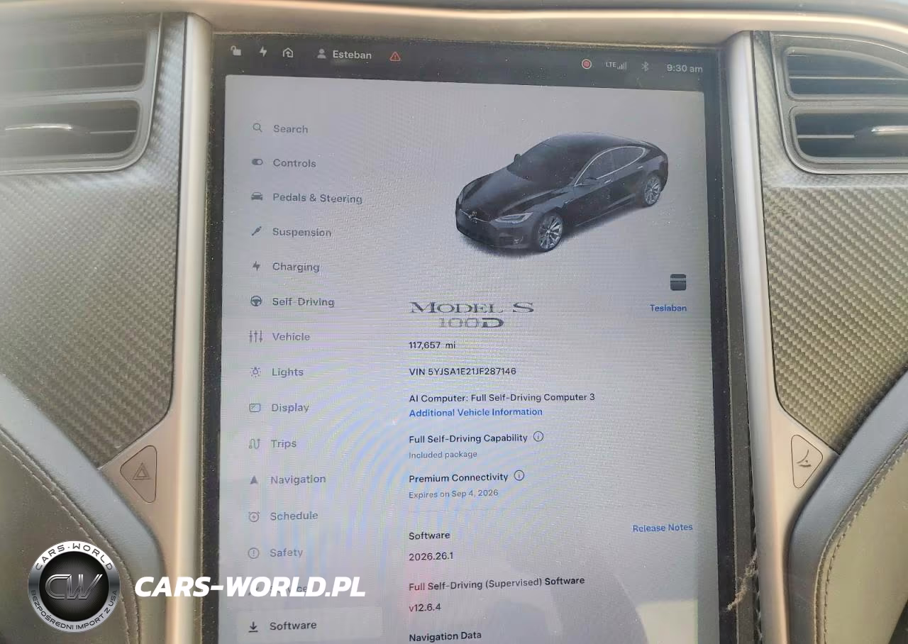 2018 Tesla Model S VIN:5YJSA1E21JF287146 - 9