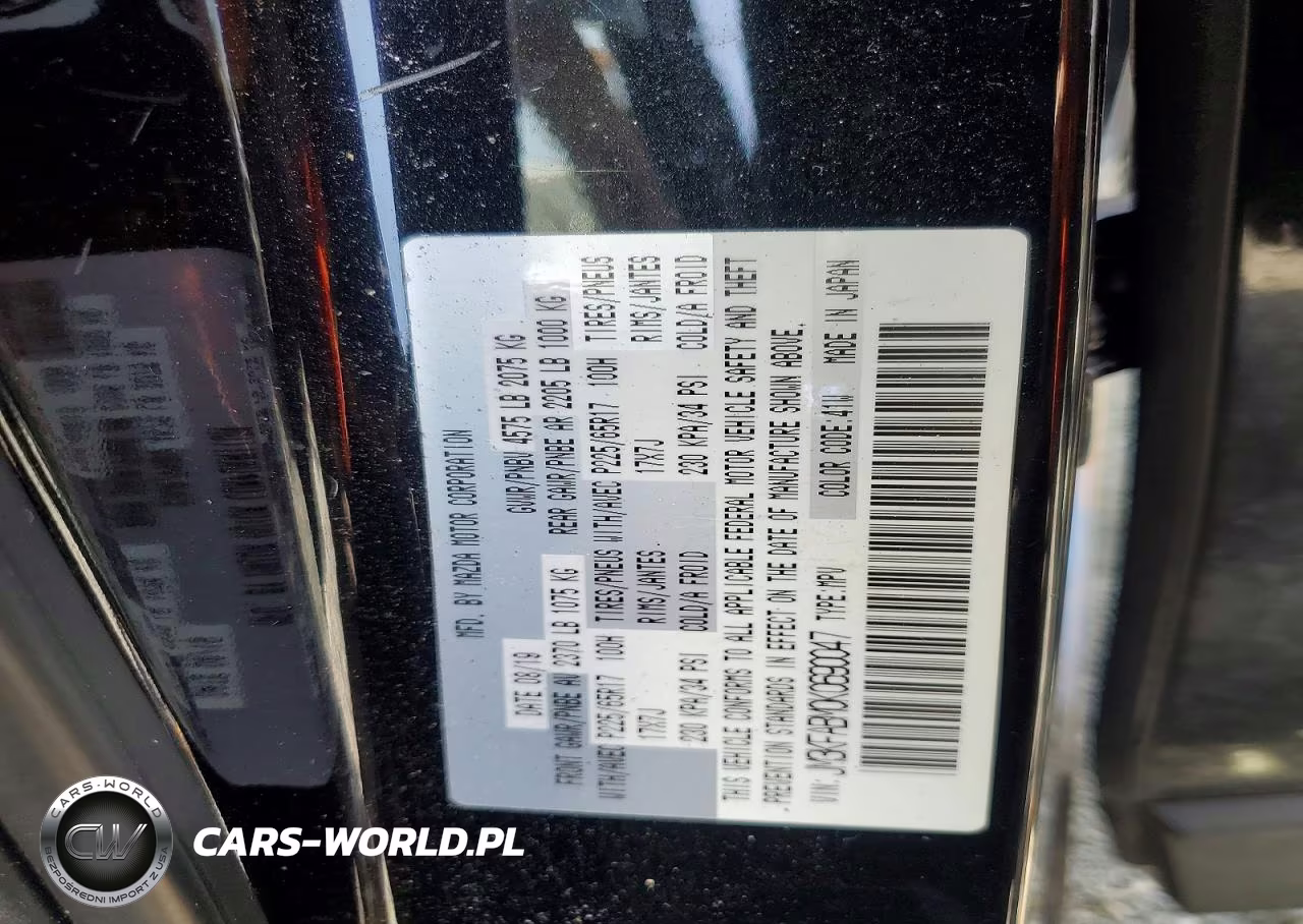 2019 Mazda Cx-5 Sport VIN:JM3KFABM0K0690047 - 14