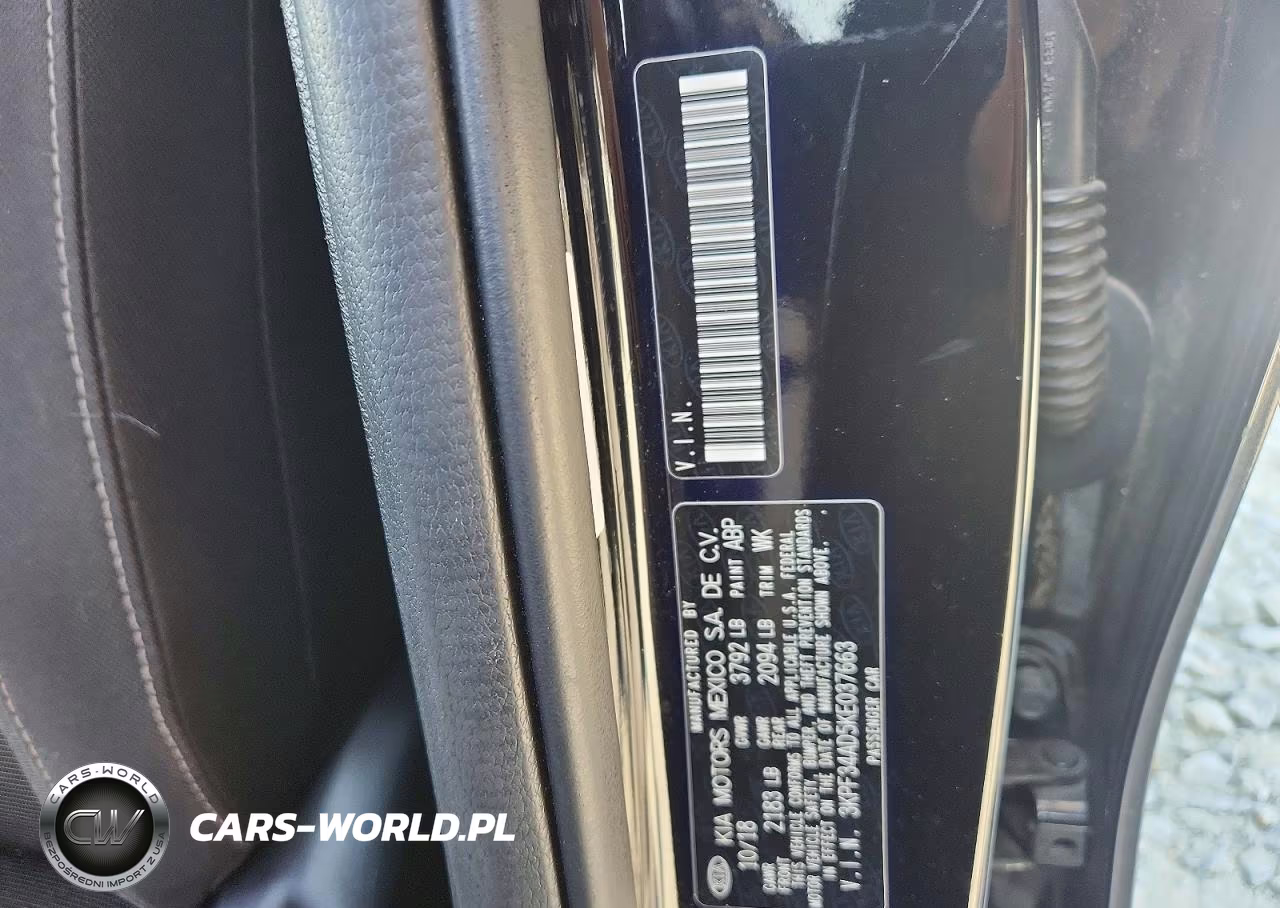 2019 Kia Forte S VIN:3KPF34AD5KE037663 - 12