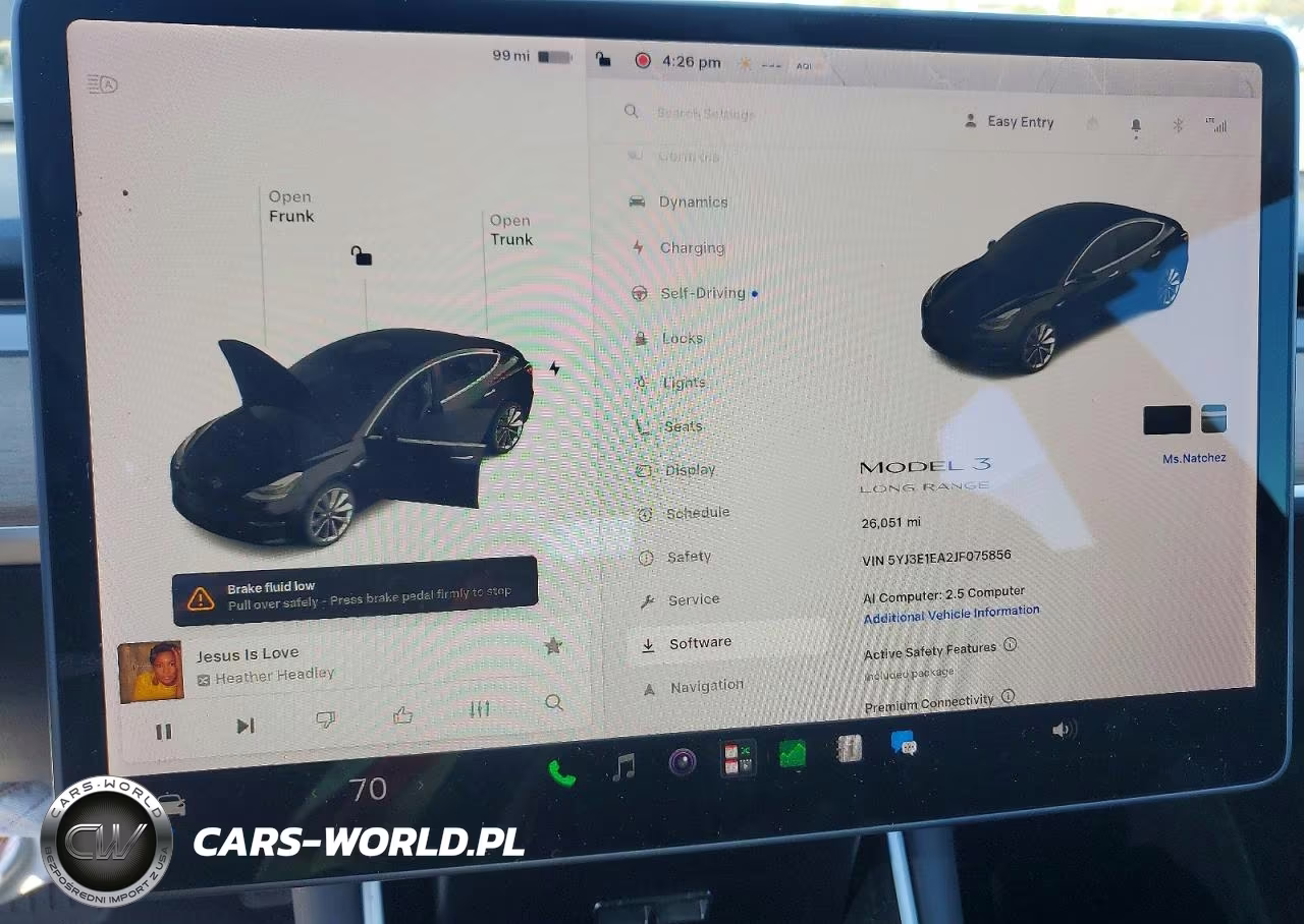 2018 Tesla Model 3 VIN:5YJ3E1EA2JF075856 - 9