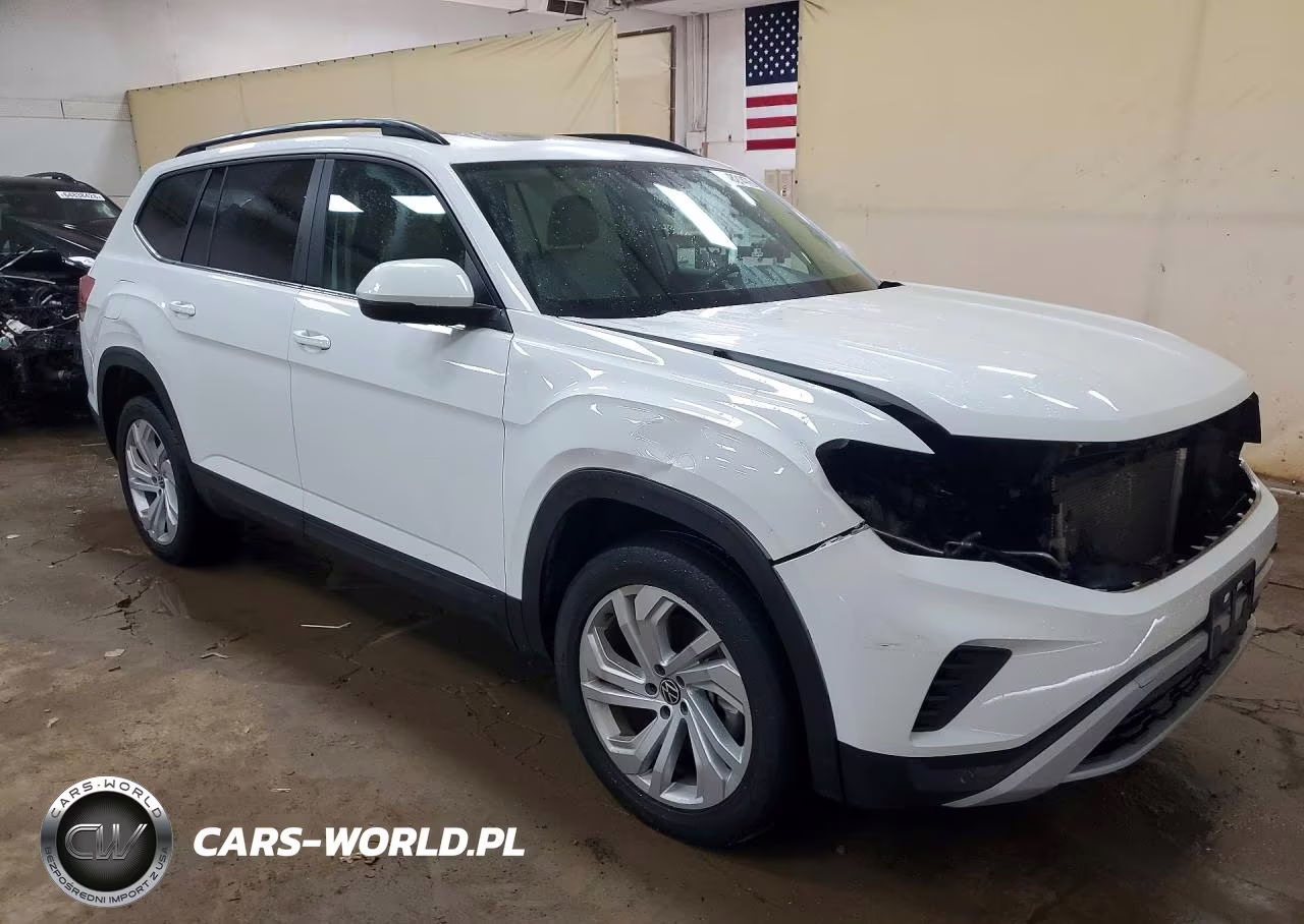 2021 Volkswagen Atlas Se VIN:1V2KR2CAXMC564384 - 4