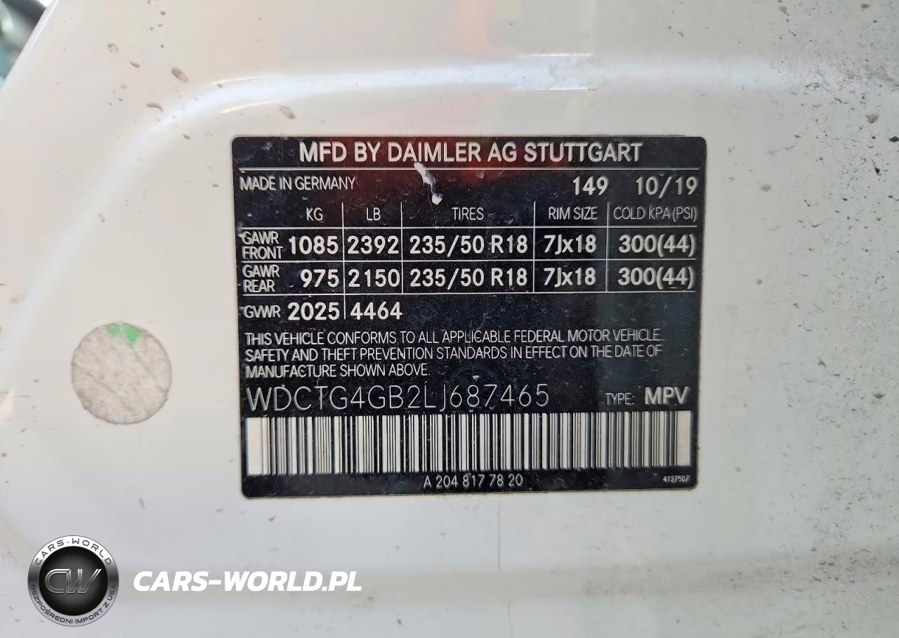 2020 Mercedes-Benz Gla 250 4Matic VIN:WDCTG4GB2LJ687465 - 12
