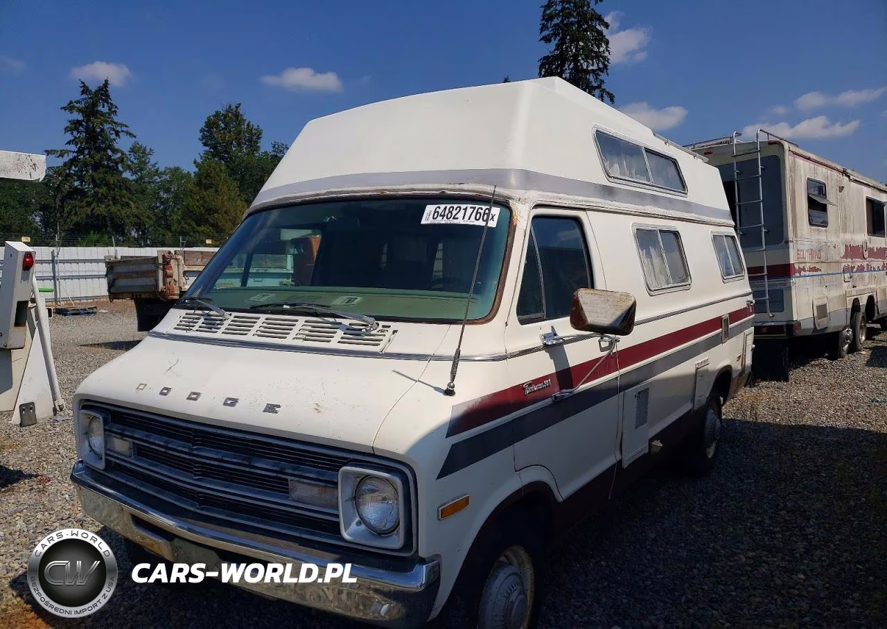 1977 Dodge Maxi-Van VIN:B35BF7X054514 - 2