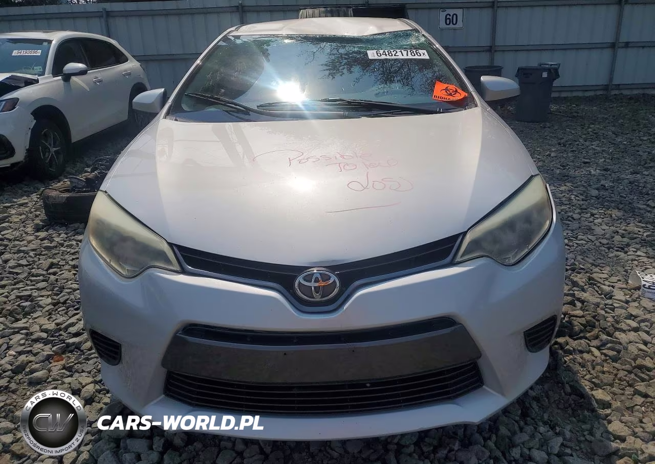 2015 Toyota Corolla Le VIN:2T1BURHE9FC377555 - 5