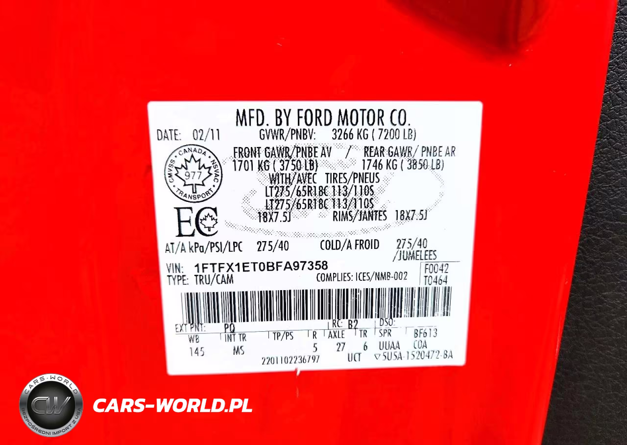2011 Ford F150 Super Cab VIN:1FTFX1ET0BFA97358 - 12
