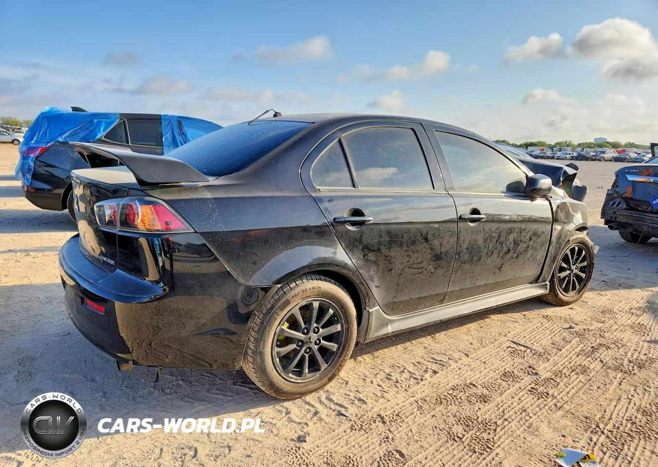 2014 Mitsubishi Lancer Es-Es Sport VIN:JA32U2FU0EU012425 - 3