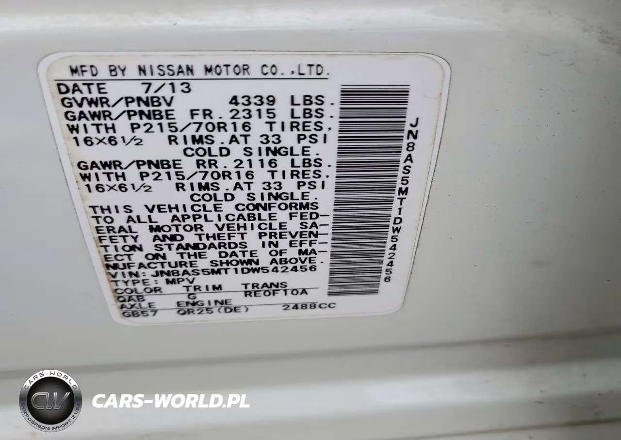 2013 Nissan Rogue S VIN:JN8AS5MT1DW542456 - 12