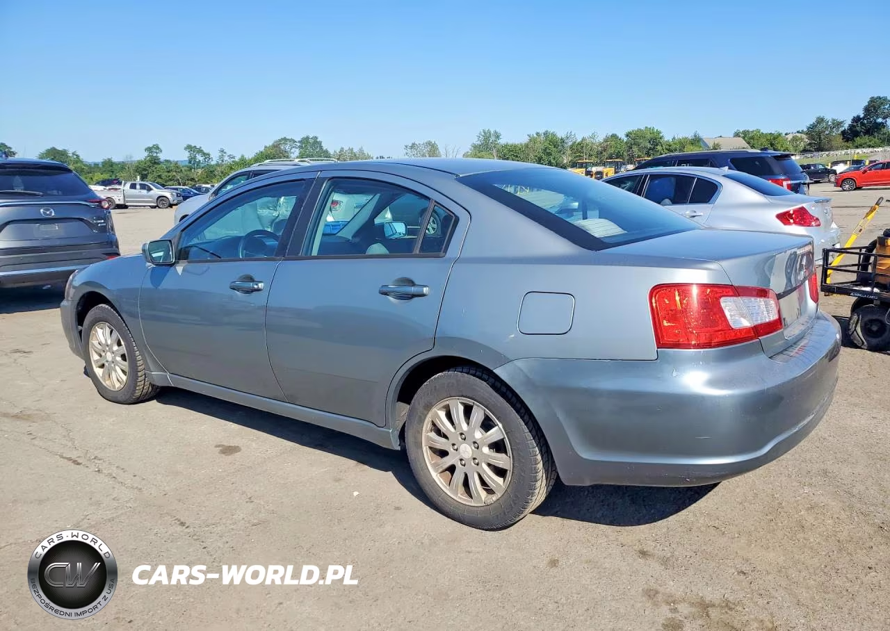 2009 Mitsubishi Galant Es VIN:4A3AB36F39E035706 - 2