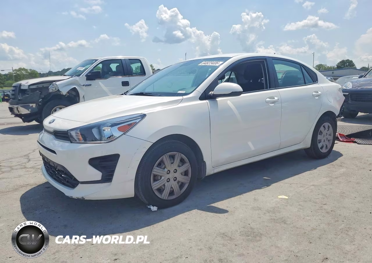 2021 Kia Rio Lx VIN:3KPA24AD7ME425347 - 1