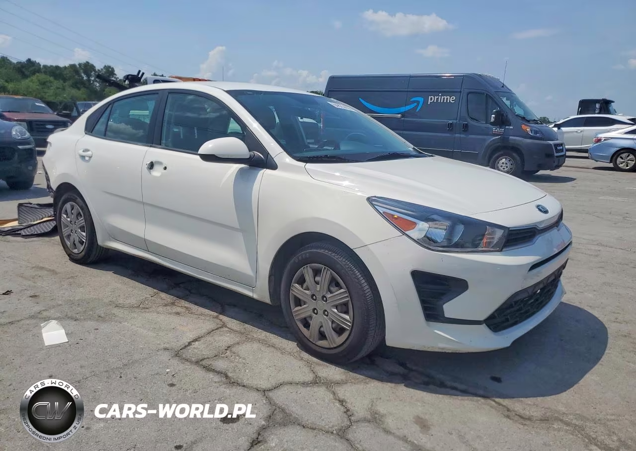 2021 Kia Rio Lx VIN:3KPA24AD7ME425347 - 4