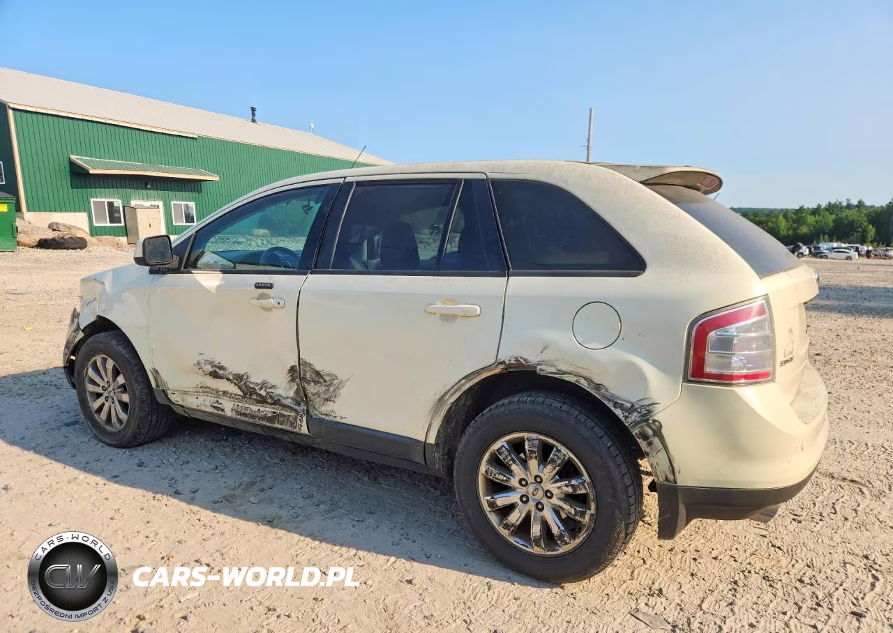 2007 Ford Edge Sel Plus VIN:2FMDK49C27BB39969 - 2
