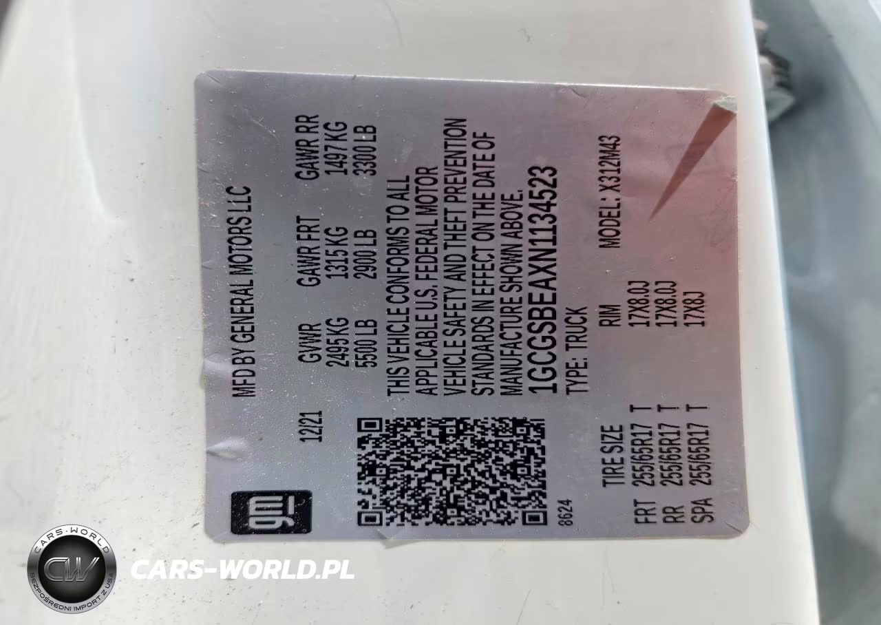 2022 Chevrolet Colorado VIN:1GCGSBEAXN1134523 - 12