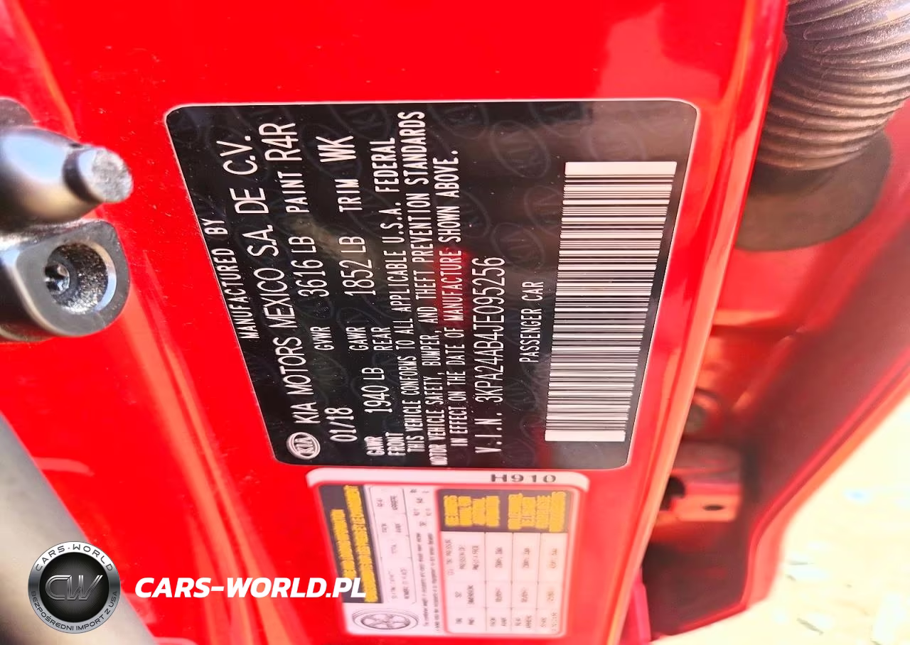 2018 Kia Rio S VIN:3KPA24AB4JE095256 - 12