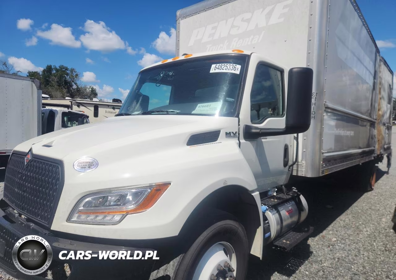 2025 International Mv607 Box Truck VIN:3HAEUMML4SL407276 - 2