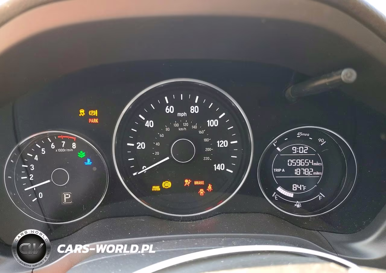 2021 Honda Hr-V Lx VIN:3CZRU6H38MM725758 - 9