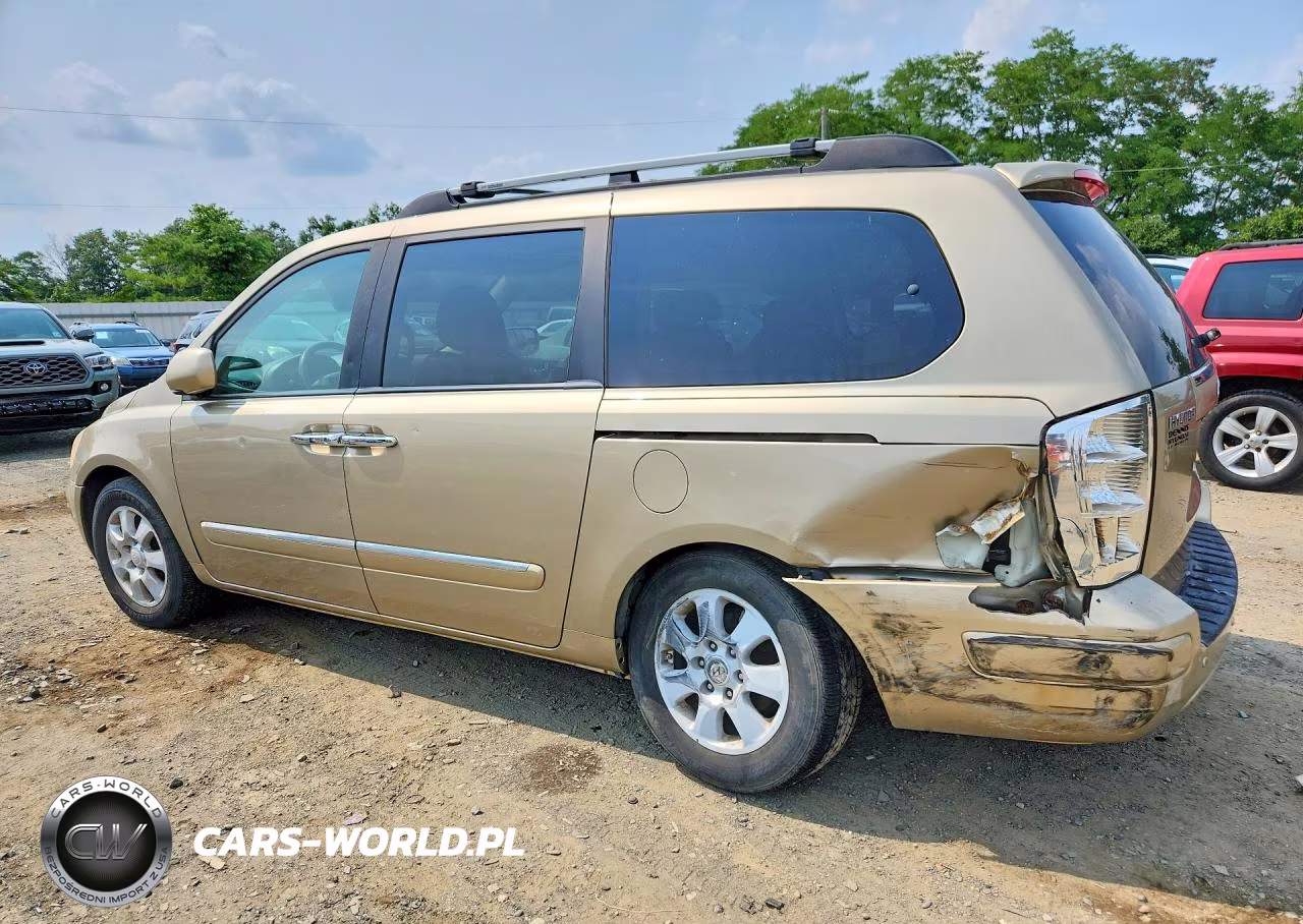 2007 Hyundai Entourage Gls VIN:KNDMC233876034818 - 2