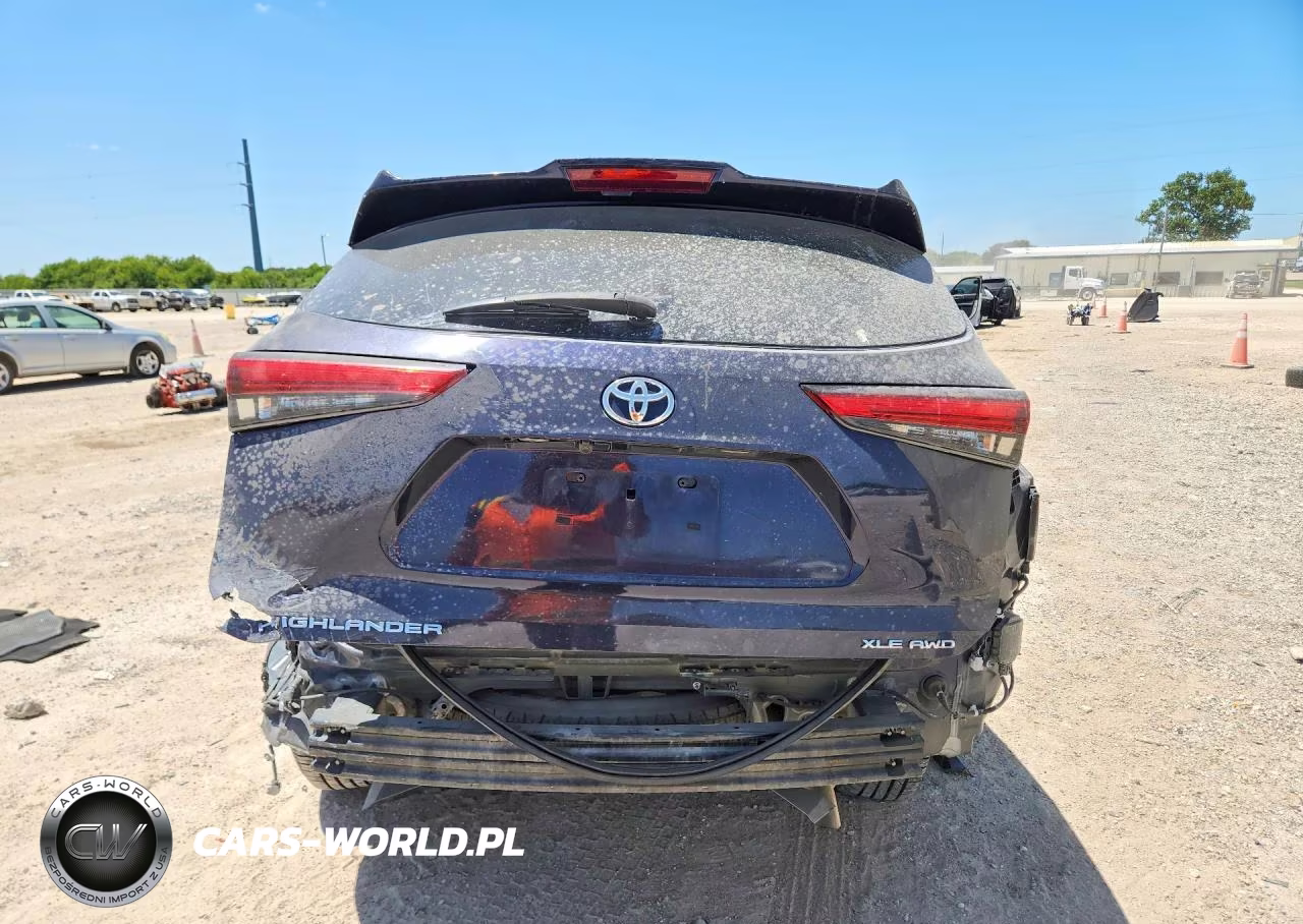 2020 Toyota Highlander Xle VIN:5TDGZRBH2LS037094 - 6