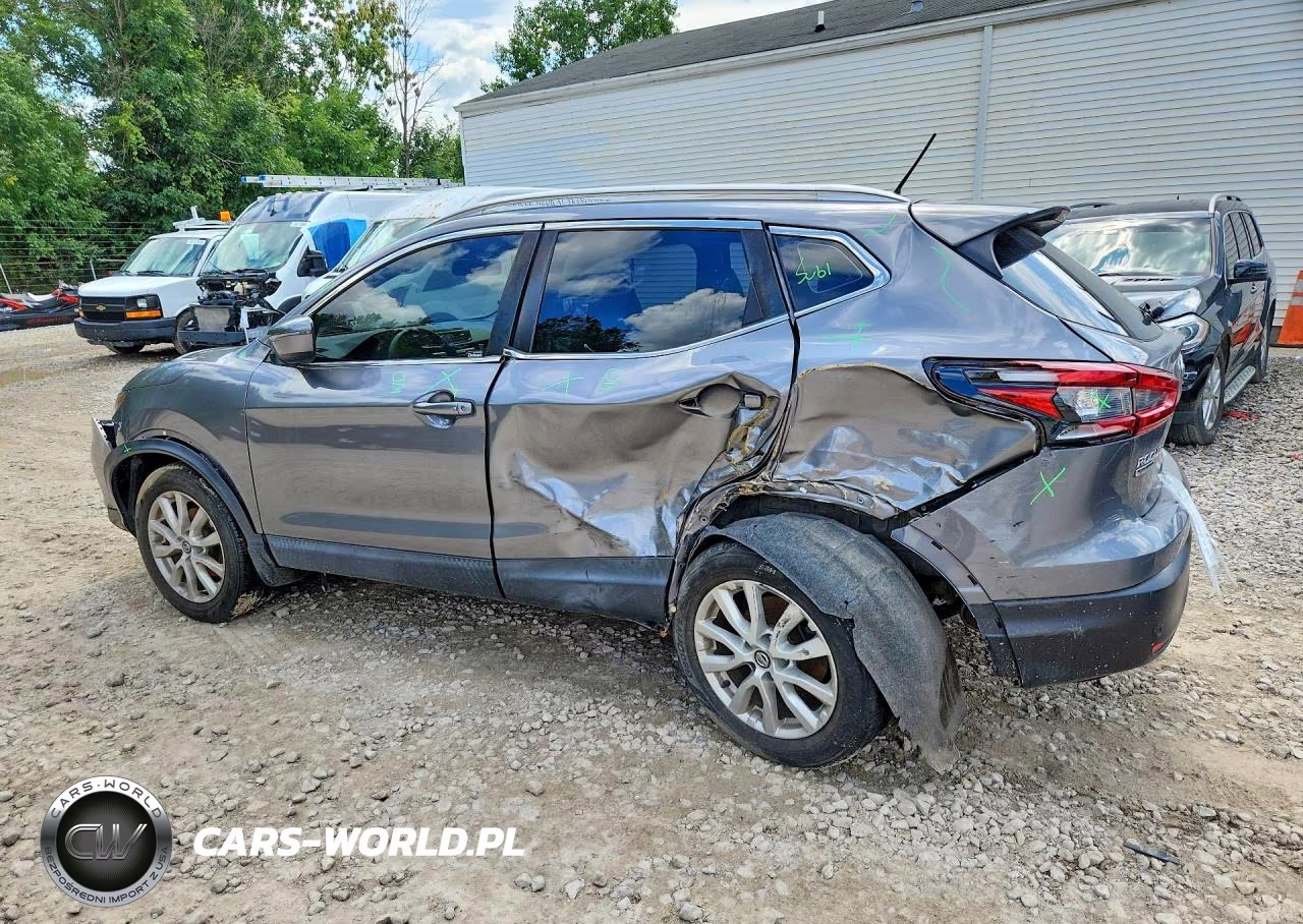 2020 Nissan Rogue Sport Sv Awd Xtronic Cvt VIN:JN1BJ1CW1LW371569 - 2